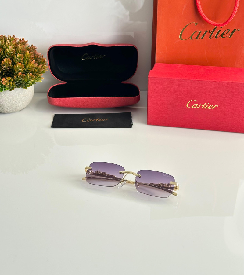 Cartier Gold Purple