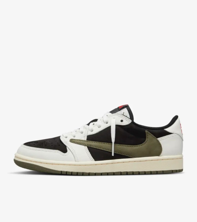 Air Jordan 1 low X Travis scott Olive