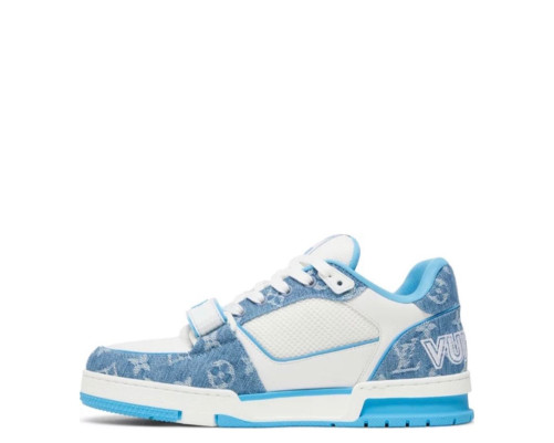 Louis Vuitton Trainer stripe ‘Blue/White’