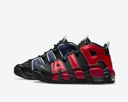 AirMore Uptempo 'Split' 96 Red/Blue