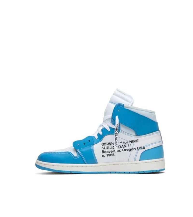 Off-White x Air Jordan 1 Retro High 'UNC'