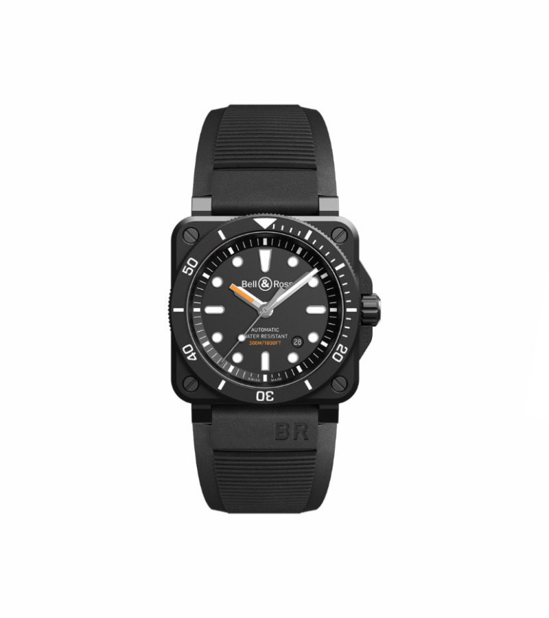 BR 03-92 DIVER BLACK MATTE