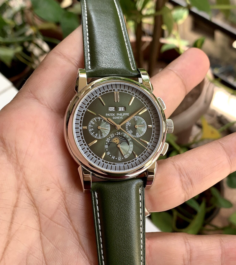 PATEK PHILIPPE GRAND COMPLICATIONS 5204G GREEN-SILVER