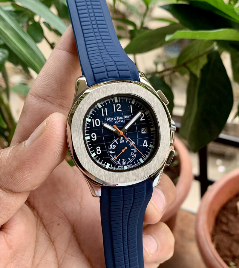 PATEK PHILIPPE AQUA BLUE ORANGE