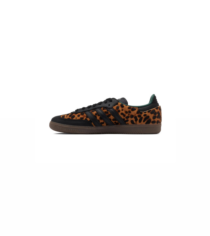 Samba OG Black Green Leopard