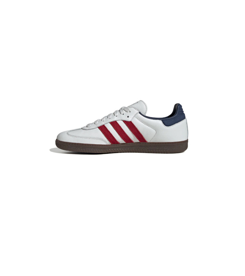 Samba OG white Red Navy Gum