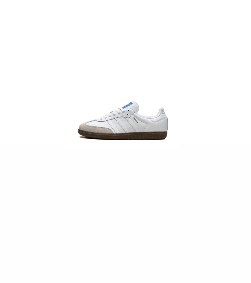 Adidas Samba Cloud White Blue Gum