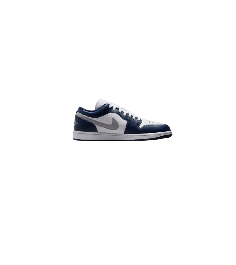 Air Jordan 1 Low Wolf Grey Midnight Navy