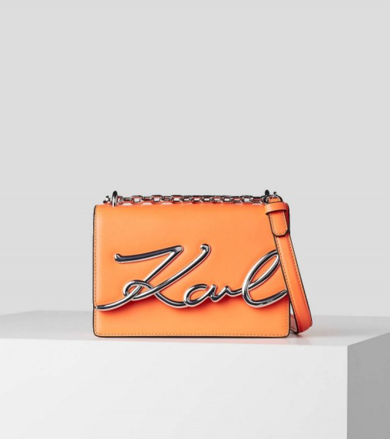 Karl Lagerfeld Signature bag Orange