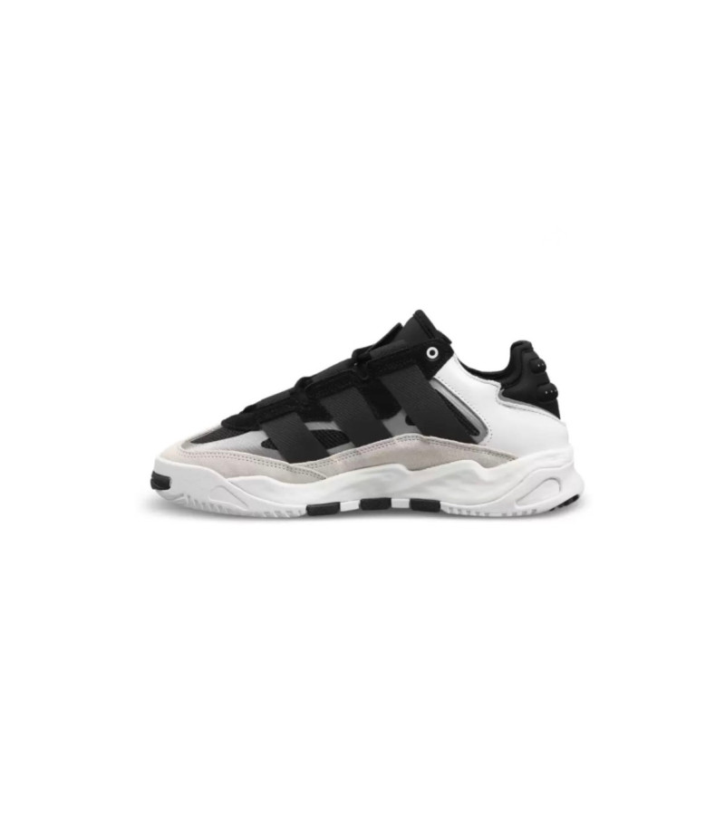 Niteball Trainers White/Black