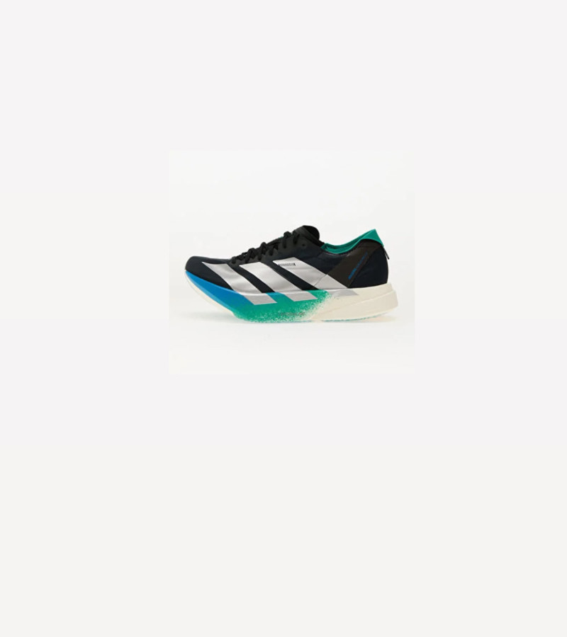 Adizero Adios Pro 4 Core Black Matte Silver Glory Green